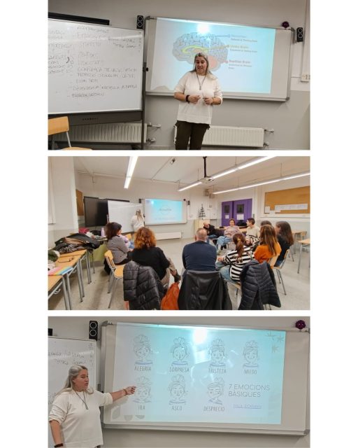 𝙃𝙤𝙡𝙖 𝘼𝙙𝙤𝙡𝙚𝙨𝙘𝙚̀𝙣𝙘𝙞𝙖!!! 𝙀𝙨𝙥𝙖𝙞 𝙥𝙚𝙧 𝙚𝙨𝙘𝙤𝙡𝙩𝙖𝙧 𝙞 𝙖𝙥𝙧𝙚𝙣𝙙𝙧𝙚

Hola Adolescència!!! Espai per escoltar i aprendre 💬✨

Ahir, 2 DE DESEMBRE, vam compartir UN ESPAI MOLT ESPECIAL SOBRE EMOCIONS I ADOLESCÈNCIA. 💛

La Sandra ens va explicar COM LES EMOCIONS INFLUEIXEN EN LES NOSTRES DECISIONS I RELACIONS, i ens va donar EINES PER GESTIONAR-LES AMB SERENITAT. També va destacar COM EL CERVELL ADOLESCENT VIU AQUESTS CANVIS i per què és CLAU ACOMPANYAR-LOS AMB EMPATIA.

🧠 NEUROCIÈNCIA DE LES EMOCIONS: vam descobrir com funciona el cervell adolescent 
💬 CANVIS EMOCIONALS I SOCIALS: vam reflexionar sobre els reptes d’aquesta etapa 
✨ GESTIÓ EMOCIONAL: vam compartir eines per reconèixer, regular i expressar les emocions 
👨‍👩‍👧 SUPORT FAMILIAR: vam parlar de la importància d’escoltar i comunicar amb calma 

GRÀCIES DE TOT COR A TOTES LES FAMÍLIES QUE HI VAU SER! 💛 
Un agraïment especial a LA SANDRA, a EL @elprateducacio i a @ins.ribera.baixa per fer-ho possible. 🙌 

Ens va faltar temps… perquè LES CONVERSES VAN SER MOLT ENRIQUIDORES. ☕ 

👉 𝐀𝐕𝐈𝐀𝐓 𝐀𝐑𝐑𝐈𝐁𝐀 𝐋𝐀 𝐒𝐄𝐆𝐎𝐍𝐀 𝐒𝐄𝐒𝐒𝐈𝐎́, un espai més proper per conversar amb tranquil·litat, on podrem: 

✔ COMPARTIR EXPERIÈNCIES 
✔ RESOLDRE DUBTES 
✔ CONTINUAR PARLANT D’EMOCIONS I ADOLESCÈNCIA 

#AMPA #InstitutRiberaBaixa #Emocions #Adolescència #Famílies
#AMPA #InstitutRiberaBaixa #Emocions #Adolescència #Famílies